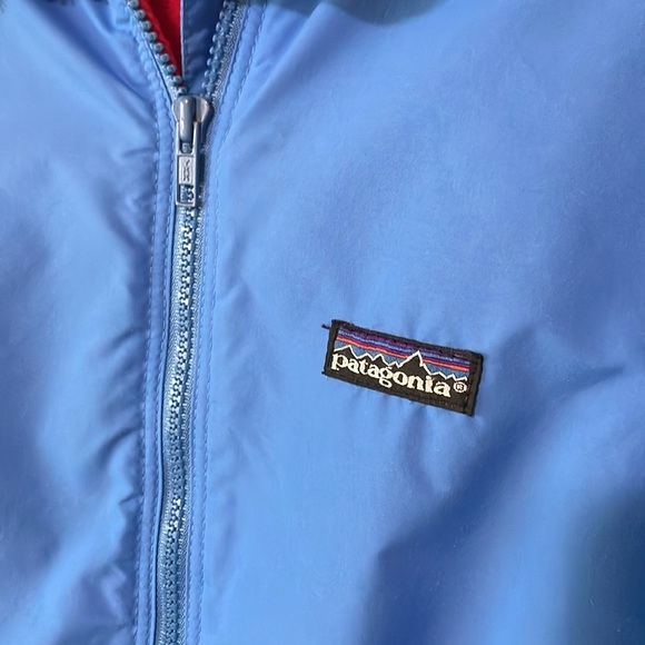 Vintage Patagonia Retro 1989 Fleece Lined Jacket Women’s 14 Blue Pink Full Zip - Picture 3 of 15